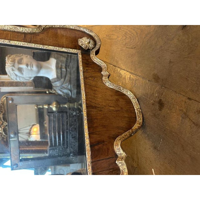 Antique Georgian Giltwood Pier Mirror, 1750 For Sale - Image 9 of 16