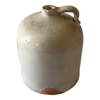 Vintage Stoneware Crock Jug For Sale