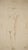 Fritz Uphoff, Standing Nude, 1930, Chalk Drawing For Sale - Image 6 of 6