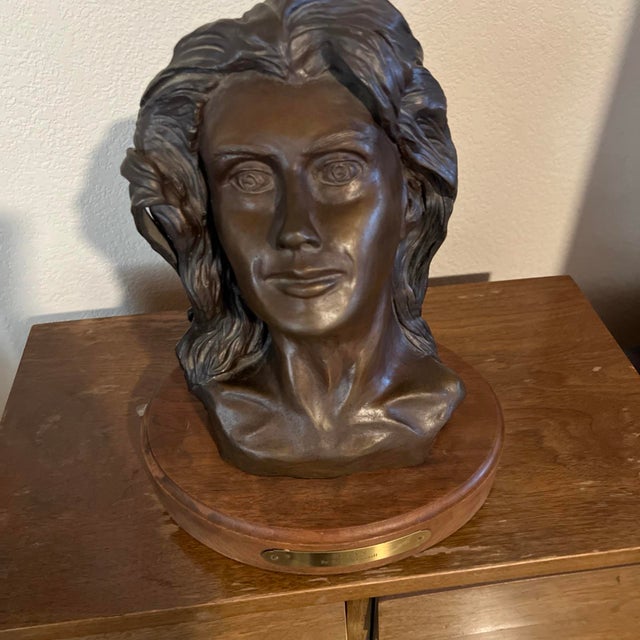 The product is a signed bronze bust by Edward J. O’Connell depicting the subject “Susan”. This limited edition sculpture...