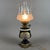 Vintage Porcelain, Brass, and Glass Table Lamp from Limoges, France, in Flawless conditions. Designed 1920 to 1949 This...