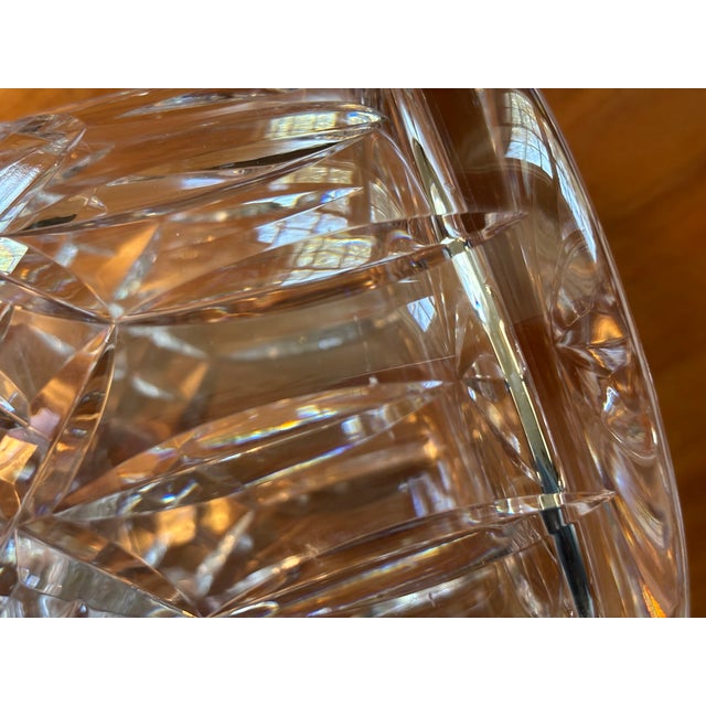 Traditional 1990s Waterford Crystal Lismore Biscuit Barrel For Sale - Image 3 of 3