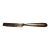 Antique Victorian Sterling Silver Handle Serrated Fruit Knife For Sale