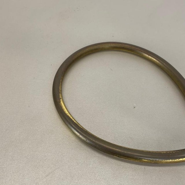 Mid-Century Modern Looped Brass Table Light by J.T Kalmar, Austria, 1950s For Sale - Image 13 of 18