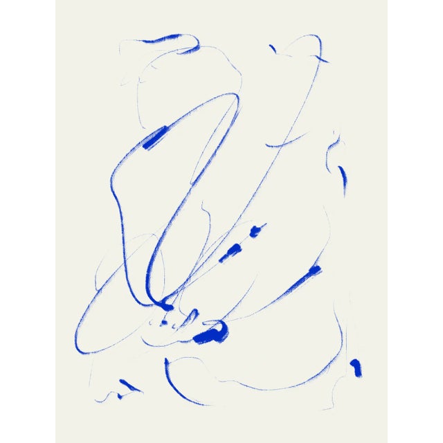2020s Framed Contemporary Abstract Lines Giclee Print For Sale - Image 5 of 7