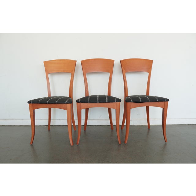 Vintage A. Sibau Italian Modern Dining Chairs (Set of 6) For Sale - Image 9 of 17
