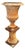 Antique English Cast Iron Garden Urn on Pedestal For Sale