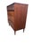 Mid Century Modern Diamond Geometric Design Highboy Dresser Chest For Sale - Image 9 of 14