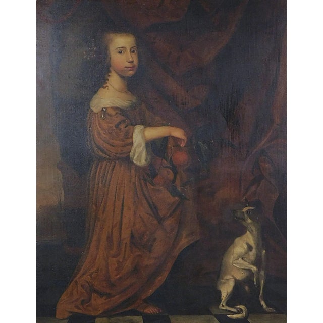 Adriaen Cornelisz. Beeldemaker (Rotterdam c. 1625-after 1701 The Hague), Portrait of a young lady, oil on canvas, full-...