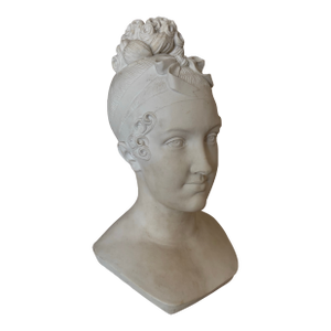 Vintage Sevres Bisque Porcelain Bust of Empress Marie-Louise