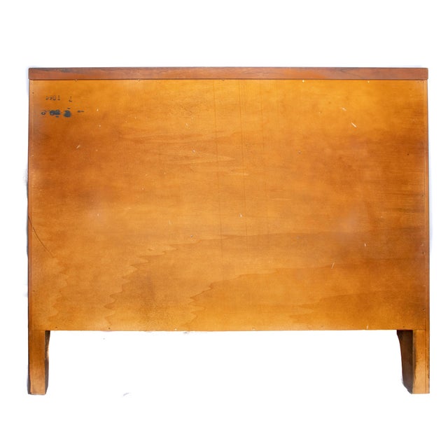 Vintage Mid Century Henredon Bow-Front Chest For Sale - Image 12 of 13