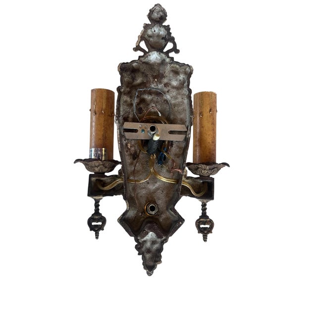 This is such a beautiful sconce! It will be beautiful in any space in your home where a nice size double sconce is needed!