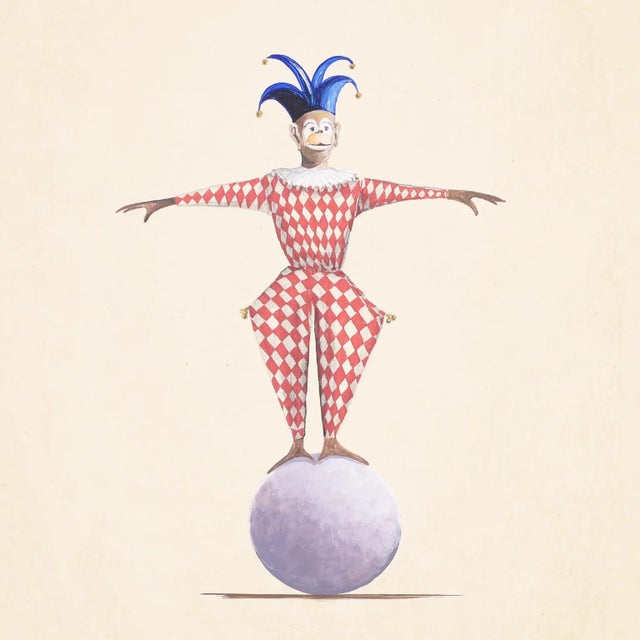 Whimsical Monkey Painting by Vitorio Splendore For Sale - Image 4 of 7