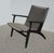 Modern Black & Gray Woven Lounge Chair by Carl Hansen & Son Ch25 Modern For Sale - Image 3 of 15