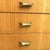 Wood 1950s Mid Century Birch Curio Cabinet W/ Bronze Pulls For Sale - Image 7 of 7