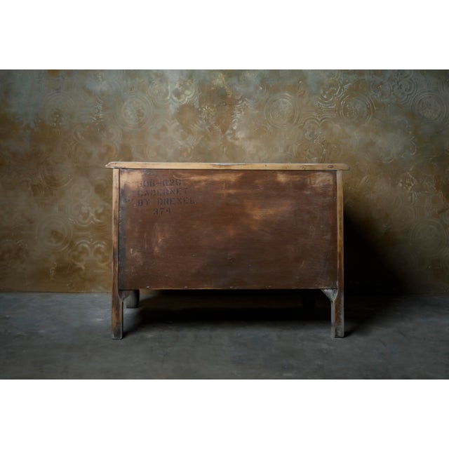 1966 Drexel French Provincial Ivory Painted Wood Nightstands (Pair) For Sale - Image 10 of 11