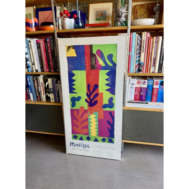 Mid-Century Modern Henri Matisse 1977 National Gallery of Art Exhibition Poster Custom Acrylic Box Frame Jerry Solomon La For Sale - Image 3 of 15