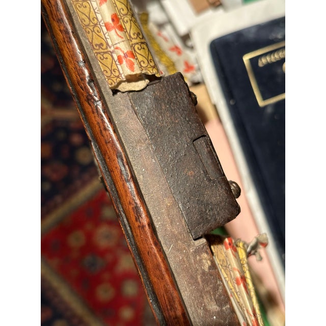 Louis XVI Rustic Drop-Front Cabinet, Italy For Sale - Image 16 of 18