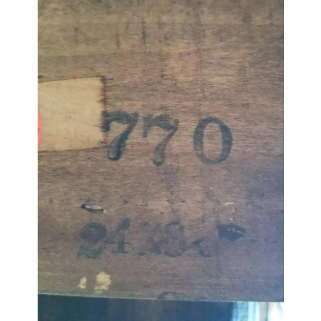 1980s Old Maker's Style Golden Frame For Sale - Image 4 of 4