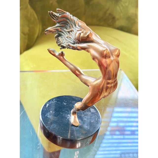 Vintage Bennett Bronze Sculpture From Sundance Collection For Sale - Image 10 of 13