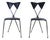 Italian Butterfly Chair with Chromed Steel Tubing and Leather by Arrben, 1980s, Set of 2 For Sale