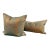 Set of Artisan Nomad Wool Neo-Folk Tribal Throw Pillow, Handworked Locally Chicago For Sale
