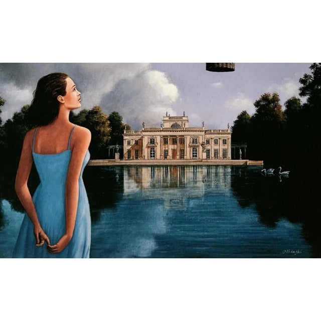Rafal Olbinski, Warsaw, Palace on The Isle, 2020, Giclee Print For Sale - Image 4 of 6