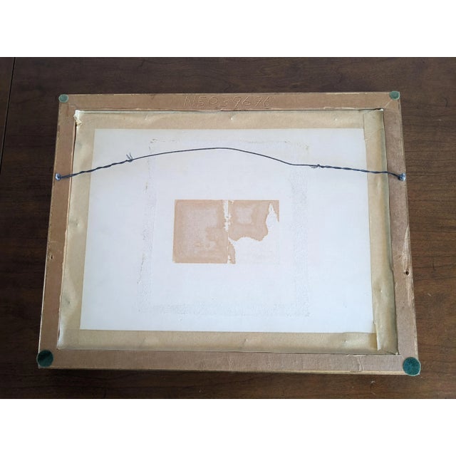 Vintage Rodolfo Marma Signed Original Framed Watercolor "Firenze" For Sale In Santa Fe - Image 6 of 7