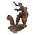 Vintage Daniel Vance Bronze Brutalist Sculpture Statue Disarticulated Baby Doll For Sale