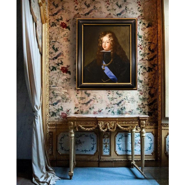 Portrait Philip V King of Spain Rigaud Painting Oil on canvas French school Old master This piece is attributed to the...
