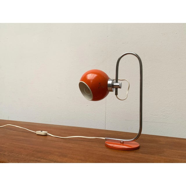 Vintage Italian Space Age Magnetic Table Lamp For Sale - Image 11 of 18