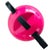 Vintage Teapot in Black and Fuchsia Pink, 1980s For Sale - Image 6 of 7