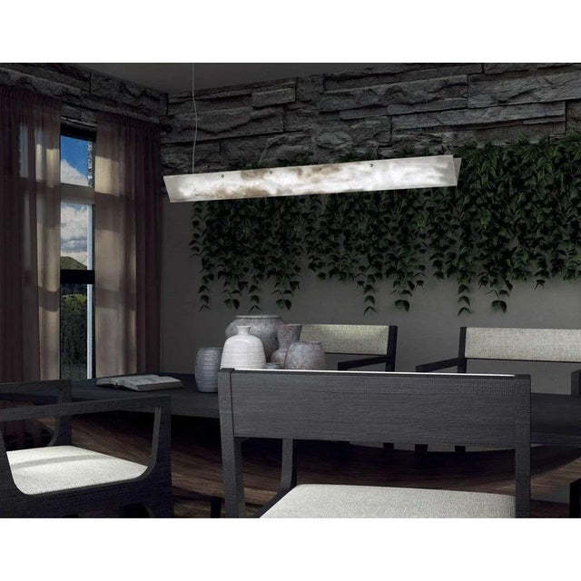 Not Yet Made - Made To Order Prometeo Pendant Lamp by Alabastro Italiano For Sale - Image 5 of 6