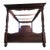 Tropical Inspired King Size Canopy Bed Frame For Sale