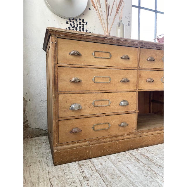 Oak Counter Sideboard, 1930s For Sale - Image 12 of 18