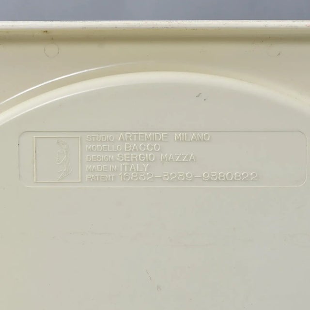 Sergio Mazza for Artemide Italian Space Age Bacco Bar Cart For Sale - Image 11 of 15