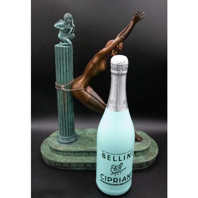 1980s Erté - Prisoner of Love - Signed & Numbered Art Deco Bronze Sculpture - 15" H For Sale - Image 10 of 10