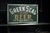 1910s Rare Pre-Prohibition Green Seal Beer Lighted Tin Sign For Sale - Image 5 of 9