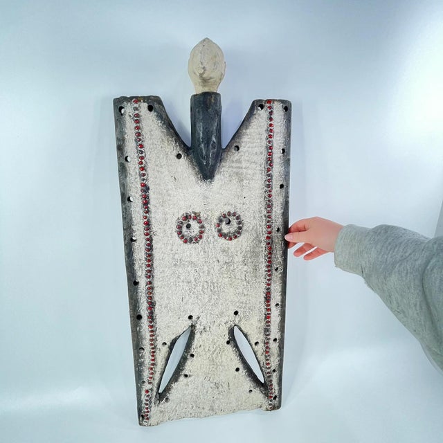 Early 20th Century Toussian Loniake Plank Mask Burkina Faso For Sale - Image 4 of 9