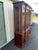 Wood Thomasville Mahogany Collection Georgian Breakfront Bookcase China Cabinet For Sale - Image 7 of 12