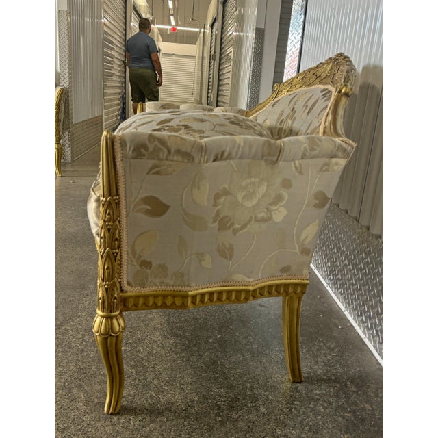 Early 20th Century Period French Art Deco Loveseat For Sale - Image 4 of 11