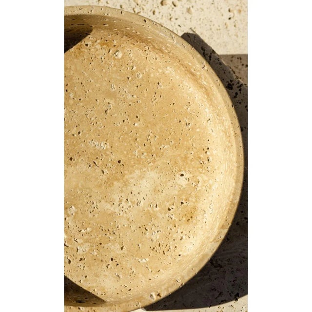 Swing Marble Serving Bowl by Essenzia For Sale - Image 6 of 8