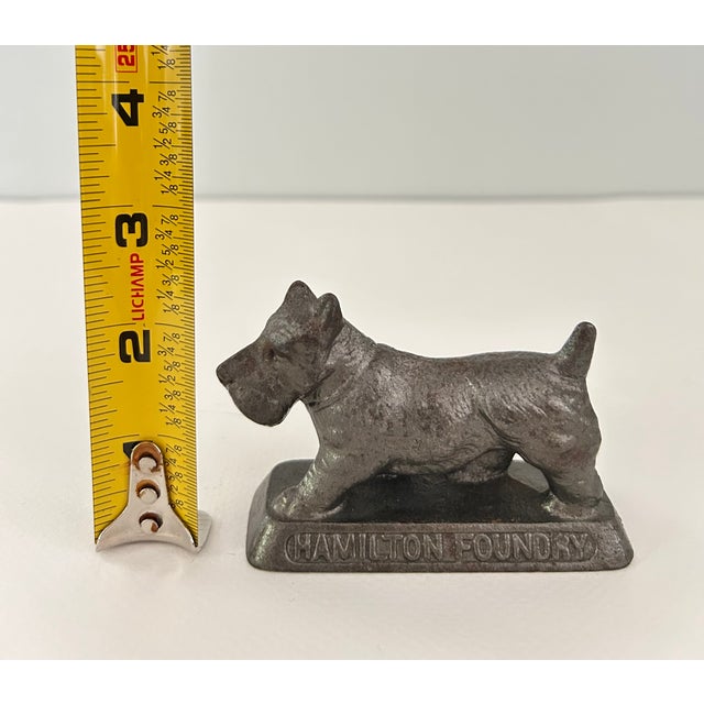 Vintage Hamilton Foundry Cast Iron Advertising Paperweights For Sale - Image 10 of 13