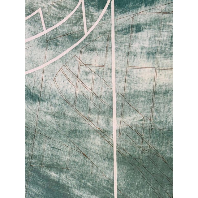 Mark Lere (American B. 1950), Signed Lithograph Entitled “Spindle” 1986 For Sale - Image 15 of 18