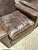 Coffee Vintage Old Hickory Distressed Leather Armchairs - Pair For Sale - Image 8 of 18