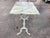French Vintage French Marble & Iron Bistro Table For Sale - Image 3 of 7