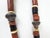 Vintage 1990s Artist Made Tribal Bauxite Pottery Beaded Necklace For Sale - Image 4 of 7