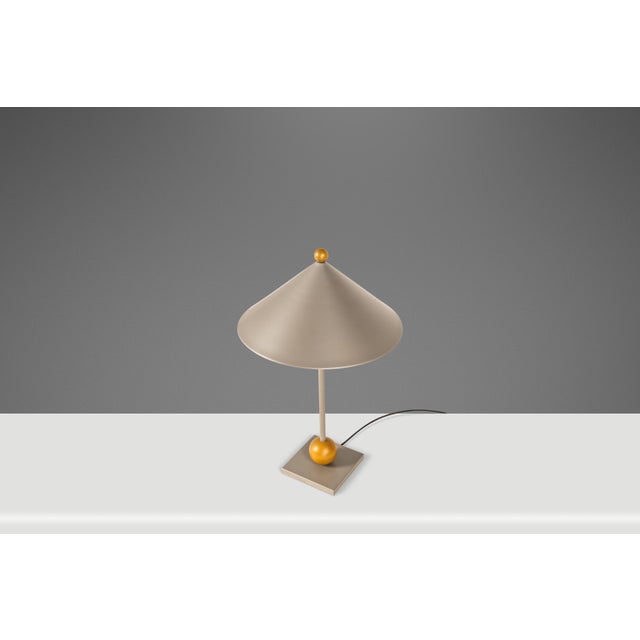 1990s Postmodern Memphis Style Table Lamps Attributed to George Kovacs for Sonneman - Set of Two For Sale In Orlando - Image 6 of 16