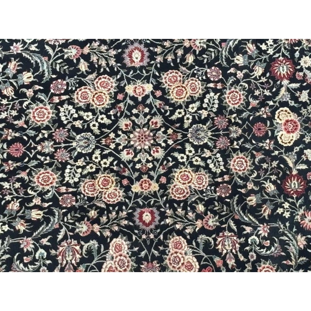 Persian Sino Persian Tabriz Rug , 8'7" X 11'8" For Sale - Image 3 of 6