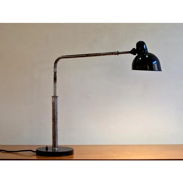 Table Lamp by Christian Dell for Kaiser Idell, 1933 For Sale - Image 6 of 6